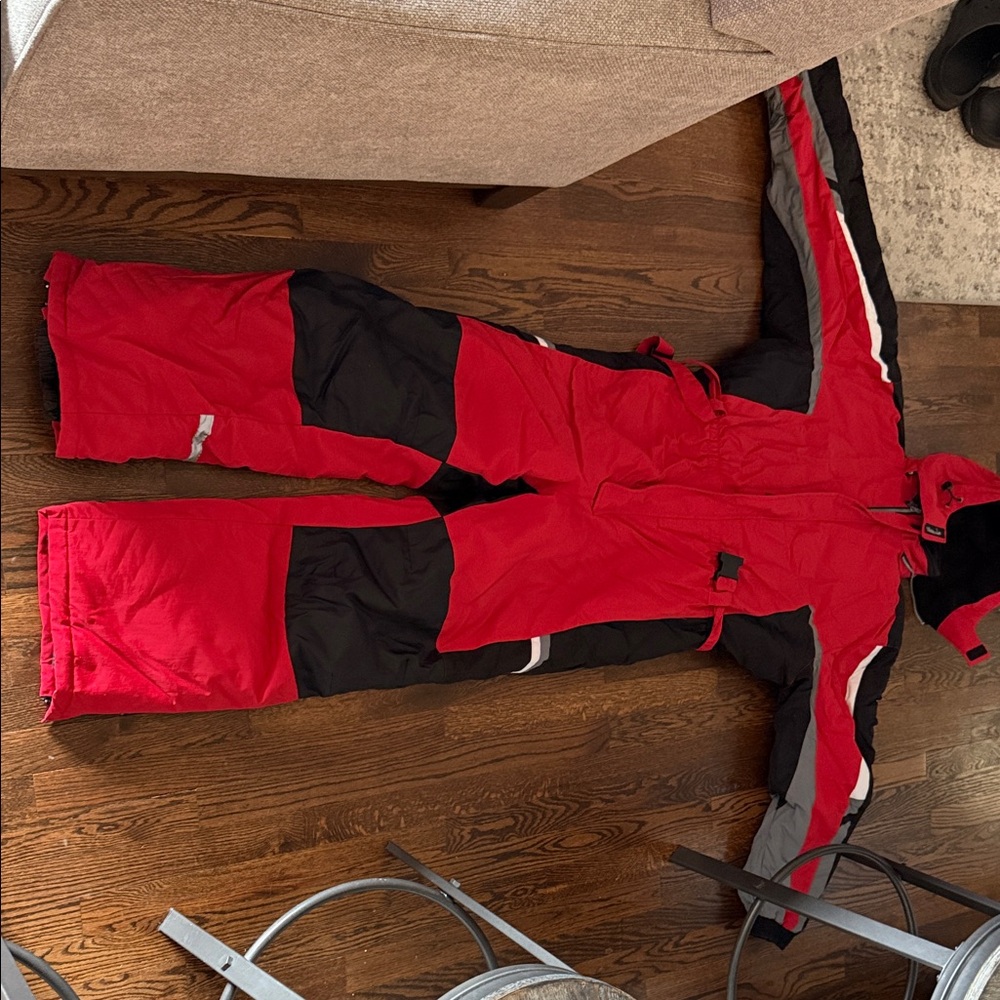 Red and Black Ski & Snowboard Jacket